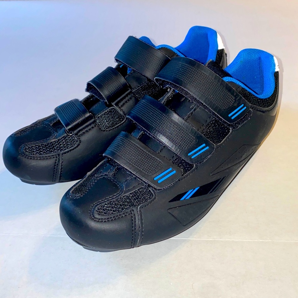 TOMMASO Pista 100 Woman's Cycling - black/blue Size 7.5